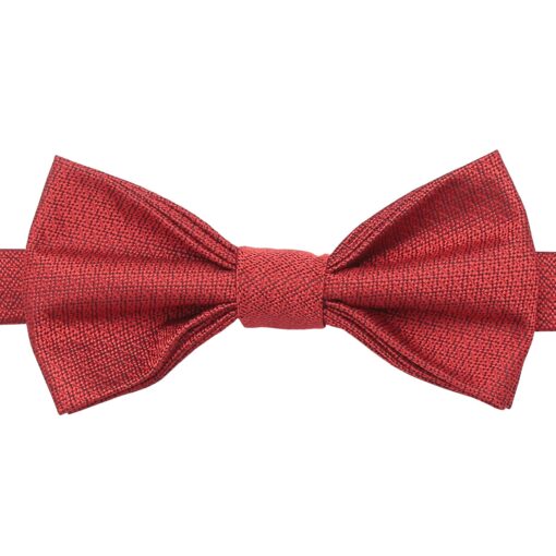 Red Non-Crease Pre-Tied Bow Tie