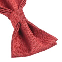 Red Non-Crease Pre-Tied Bow Tie