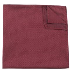 Burgundy Non-Crease Pocket Square