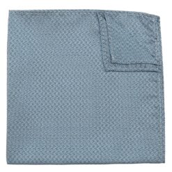 Dusty Blue Non-Crease Pocket Square