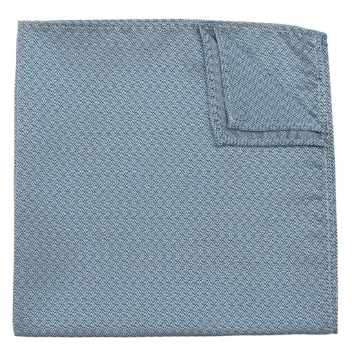 Dusty Blue Non-Crease Pocket Square