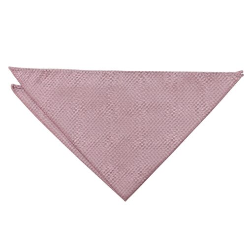 Dusty Pink Non-Crease Pocket Square