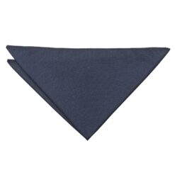 Navy Blue Non-Crease Pocket Square