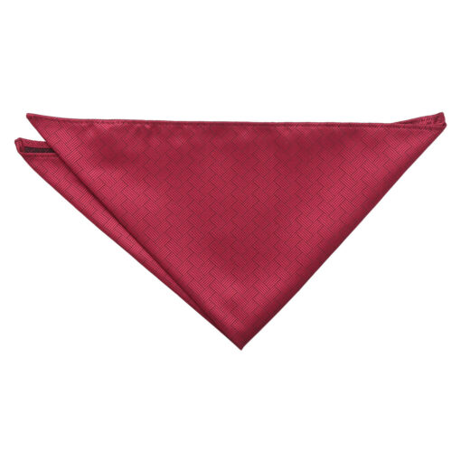 Black Raffia Basket Pocket Square