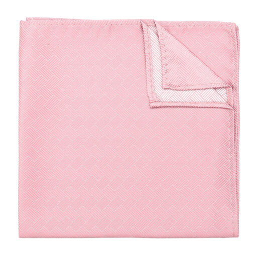 Black Raffia Basket Pocket Square