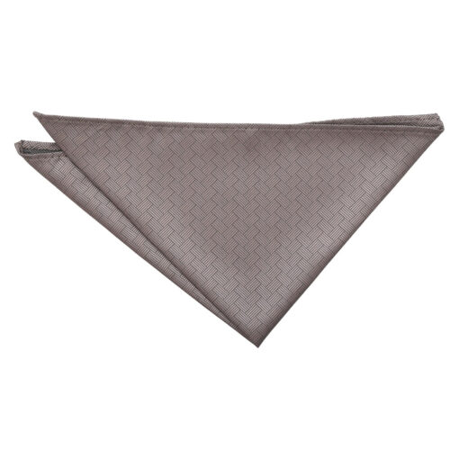 Black Raffia Basket Pocket Square