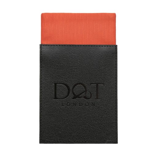 Stormy Weather Plain Twill Pre-Folded Pocket Square Fold