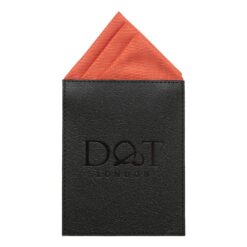 Stormy Weather Plain Twill Pre-Folded Pocket Square Fold