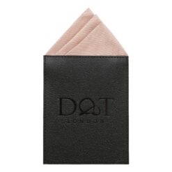 Stormy Weather Plain Twill Pre-Folded Pocket Square Fold