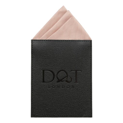 Stormy Weather Plain Twill Pre-Folded Pocket Square Fold