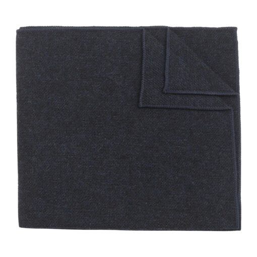 Blue Tweed Donegal Pocket Square