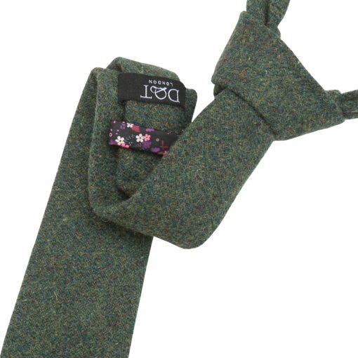 Blue Tweed Donegal Slim Tie
