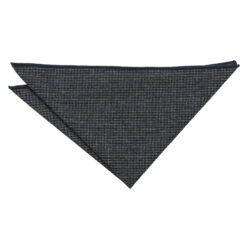 Beige Tweed Houndstooth Pocket Square
