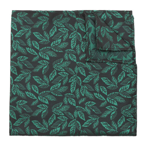 Black & Blue Willow Pocket Square