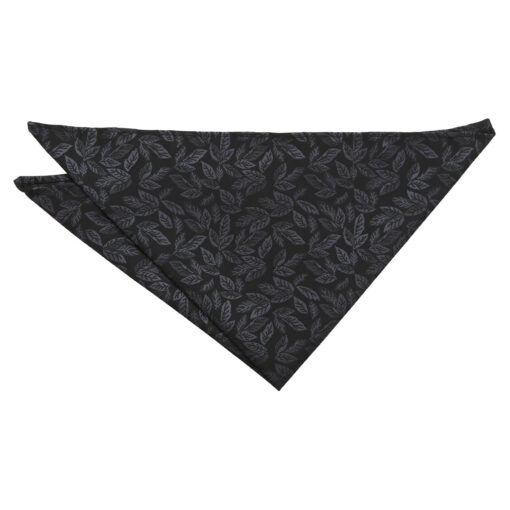 Black & Blue Willow Pocket Square