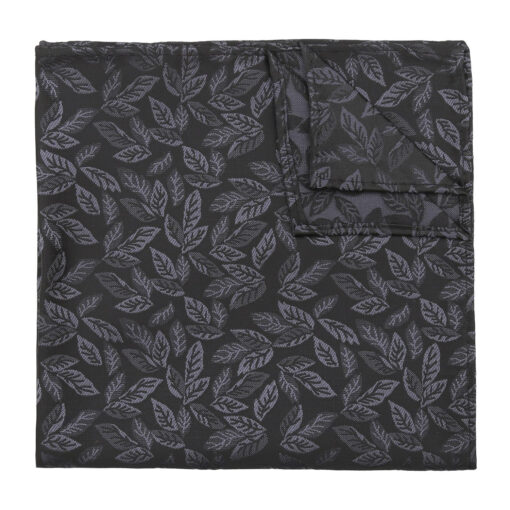 Black & Blue Willow Pocket Square