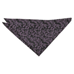 Black & Blue Willow Pocket Square