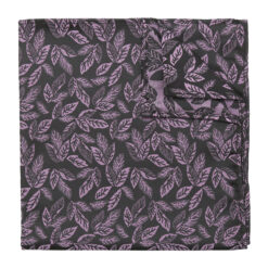 Black & Blue Willow Pocket Square