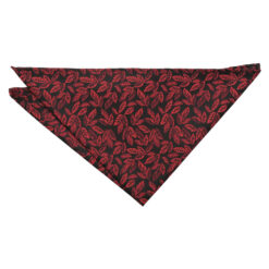 Black & Blue Willow Pocket Square