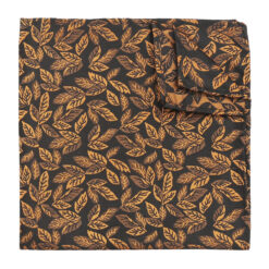Black & Blue Willow Pocket Square
