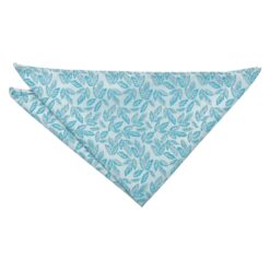 Black & Blue Willow Pocket Square