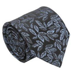 Black & Blue Willow Tie
