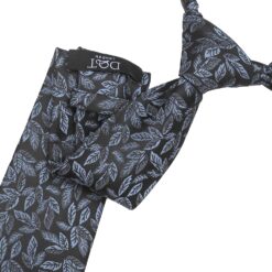 Black & Blue Willow Tie