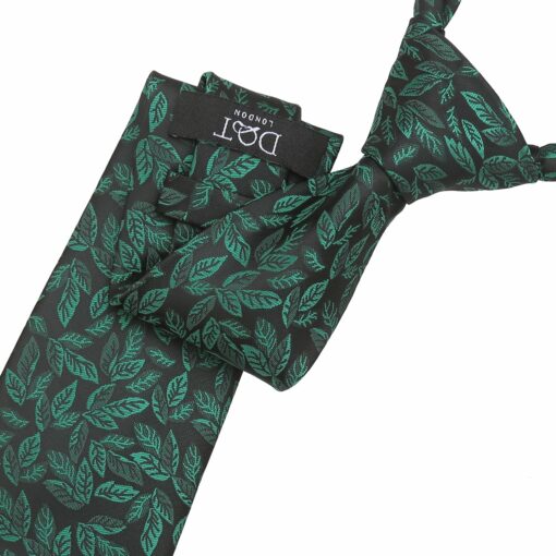 Black & Blue Willow Tie