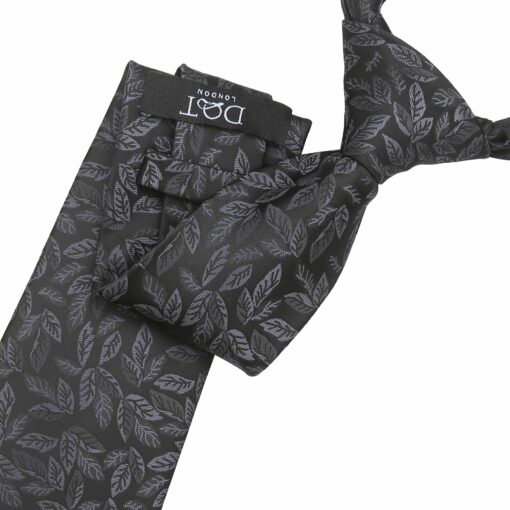 Black & Blue Willow Tie