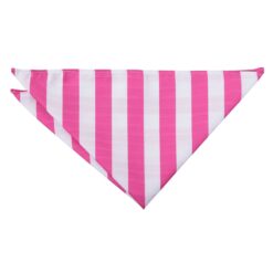 Hot Pink & White Classic Stripe Tie