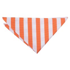 Orange & White Classic Stripe Tie