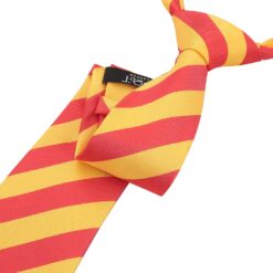 Red & Yellow Classic Stripe Tie