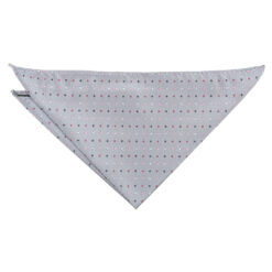 Silver Colourful Polka Dot Pocket Square