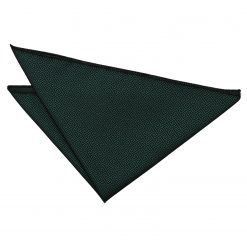 Dark Green Greek Key Pocket Square