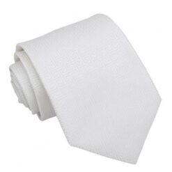 Ivory Greek Key Patterned Pre-Tied Bow Tie