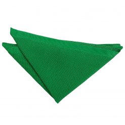 Forest Green Knitted Pocket Square