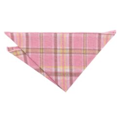 Dusty Rose Madras Plaid Pocket Square