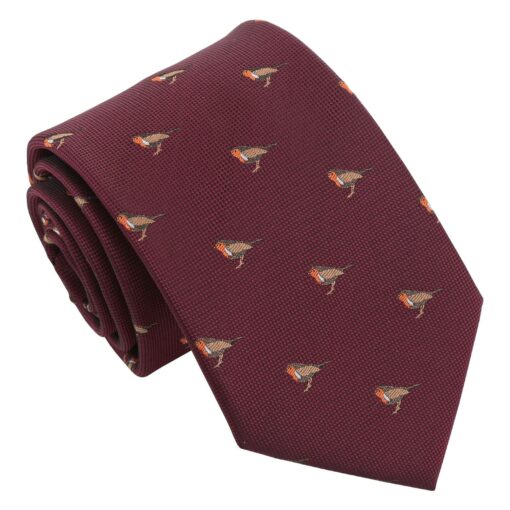 Burgundy Champagne Glass Emoji Modern Classic Tie