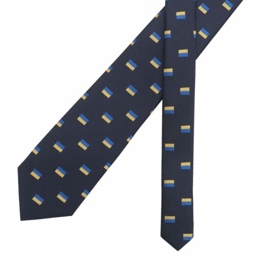 Burgundy Champagne Glass Emoji Embroidered Tie