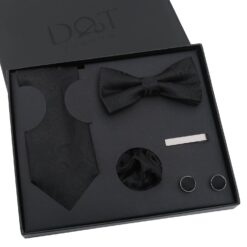 Apricot Paisley Bohemian Tie 5pc Gift Box Set