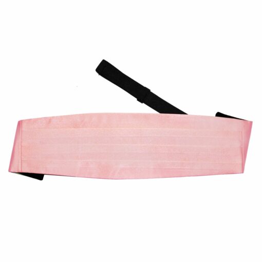 Baby Pink Satin Cummerbund