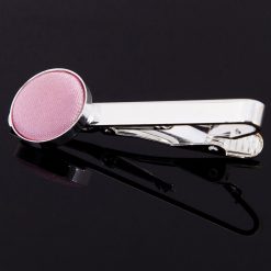 Baby Pink Satin Pre-Folded Pocket Square Fold