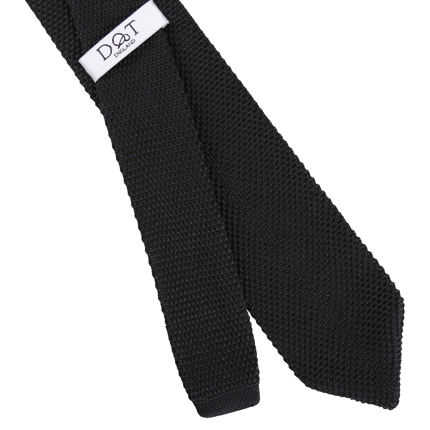 Black Knitted Slim Tie Black Knitted Slim Tie