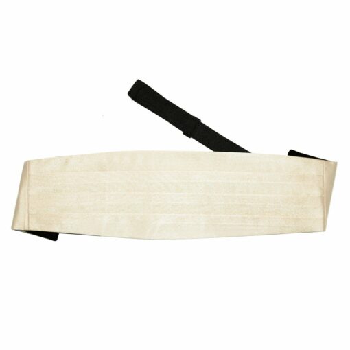 Champagne Satin Cummerbund