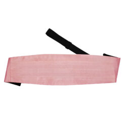 Dusty Pink Satin Pre-Folded Pocket Square Fold