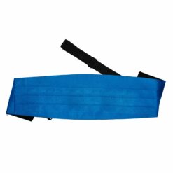 Electric Blue Satin Pre-Tied Bow Tie