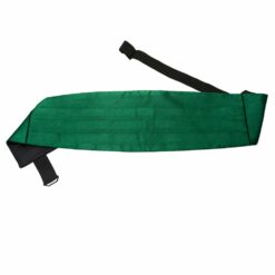 Emerald Green Satin Pre-Folded Pocket Square Fold