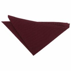 Cabernet Red Knitted Pocket Square