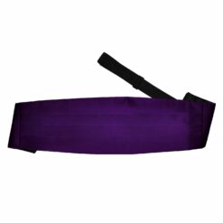 Purple Satin Pocket Square