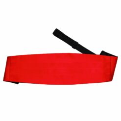 Red Satin Clip On Tie